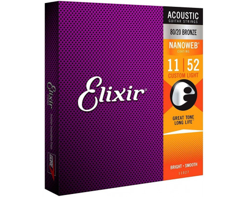 ELIXIR 11027 - Струны для акустической гитары