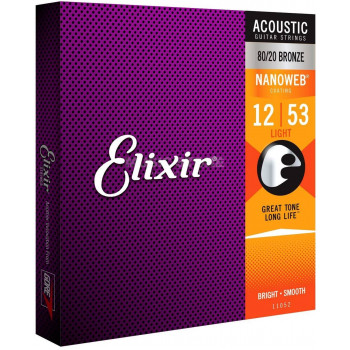 ELIXIR 11052 - Струны для акустической гитары