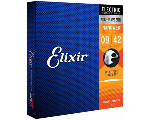 ELIXIR 12002 - Струны для электрогитары
