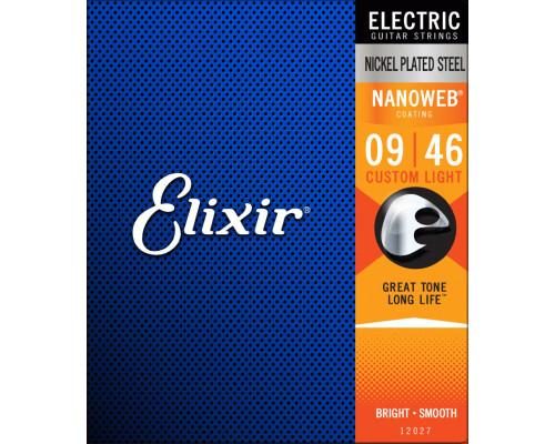 ELIXIR 12027 - Струны для электрогитары