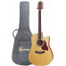 CRAFTER DE-6 N + Чехол - Гитара электроакустическая шестиструнная