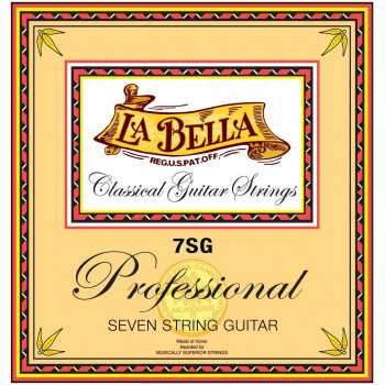 LA BELLA 7SG - Струны для классической гитары