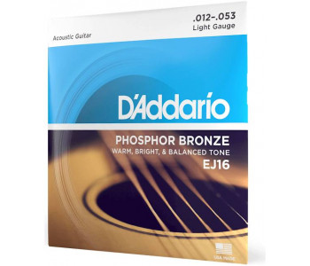 D'ADDARIO EJ16 - Струны для акустической гитары