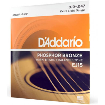 D'ADDARIO EJ15 - Струны для акустической гитары