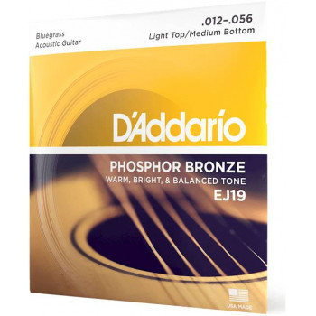 D'ADDARIO EJ19 - Струны для акустической гитары