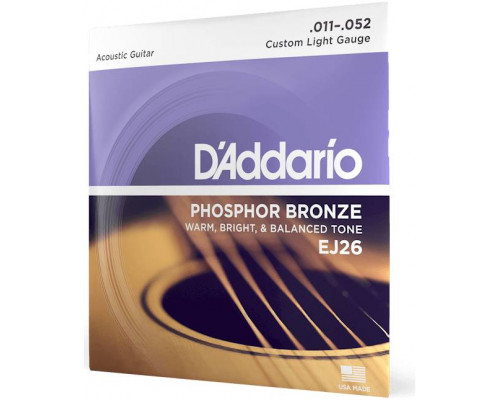 D'ADDARIO EJ26 - Струны для акустической гитары