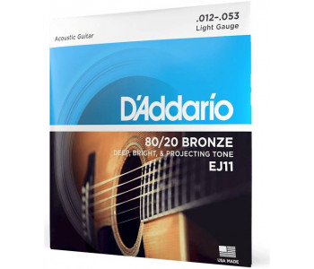D'ADDARIO EJ11 - Струны для акустической гитары