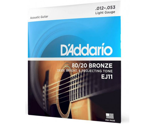 D'ADDARIO EJ11 - Струны для акустической гитары