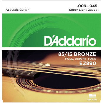 D'ADDARIO EZ890 - Струны для акустической гитары D'ADDARIO EZ890 - Струны для акустической гитары