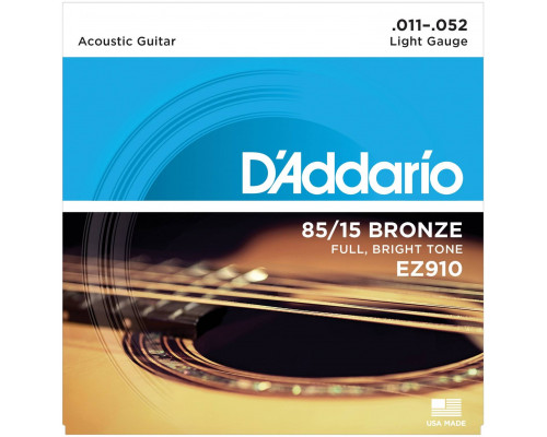 D'ADDARIO EZ910 - Струны для акустической гитары