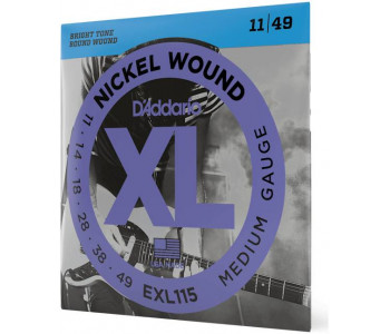 D'ADDARIO EXL115 - Струны для электрогитары