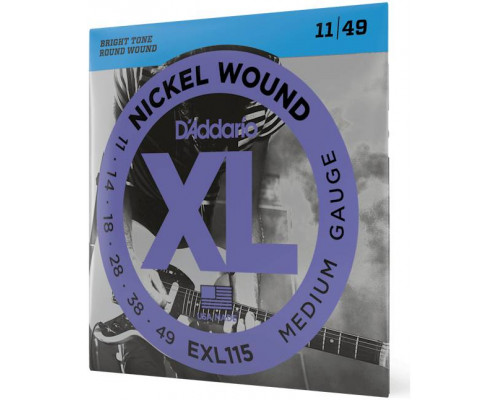 D'ADDARIO EXL115 - Струны для электрогитары