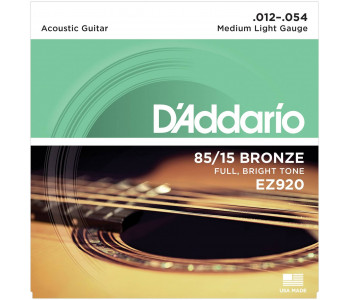 D'ADDARIO EZ920 - Струны для акустической гитары