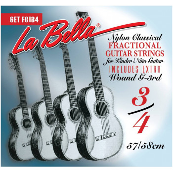 LA BELLA FG134 - Струны для классической гитары