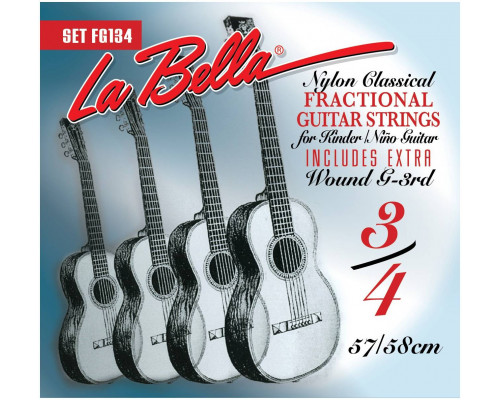 LA BELLA FG134 - Струны для классической гитары