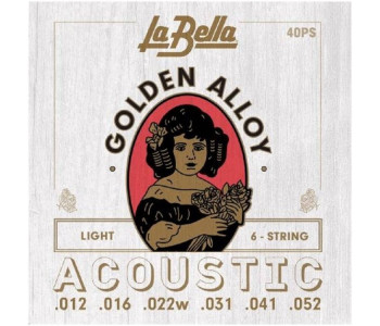 LA BELLA 40 PS - Струны для акустической гитары