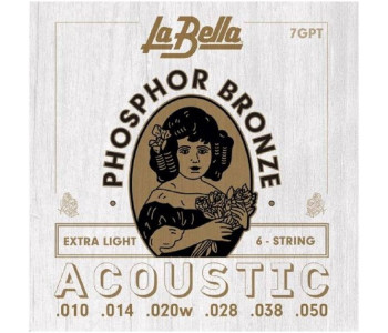 LA BELLA 7 GPT - Струны для акустической гитары