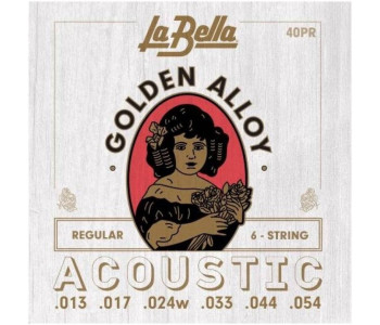 LA BELLA 40 PR - Струны для акустической гитары