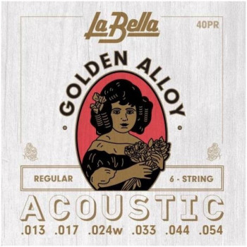 LA BELLA 40 PR - Струны для акустической гитары