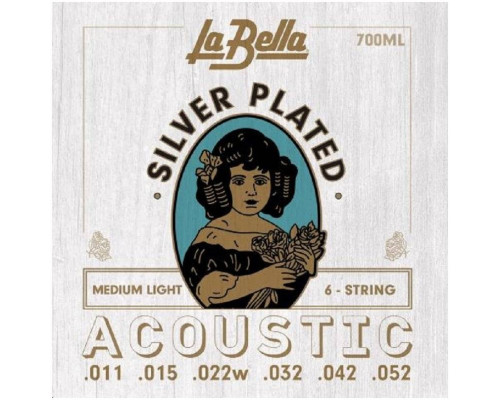LA BELLA 700 ML - Струны для акустической гитары