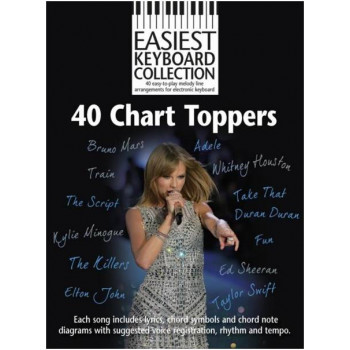 MUSIC SALES AM1008139 - Книга с нотами / аккордами для клавишных