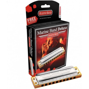 HOHNER Marine Band Deluxe 2005/20 B - Губная гармоника диатоническая