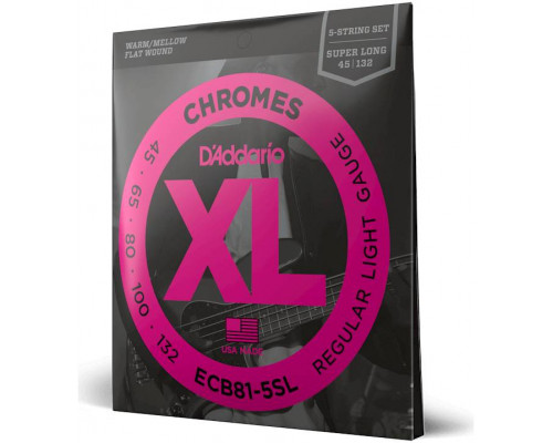 D'ADDARIO ECB 81-5SL - Струны для бас-гитары 5 струнной