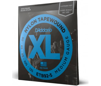 D'ADDARIO ETB 92-5 - Струны для бас-гитары 5 струнной