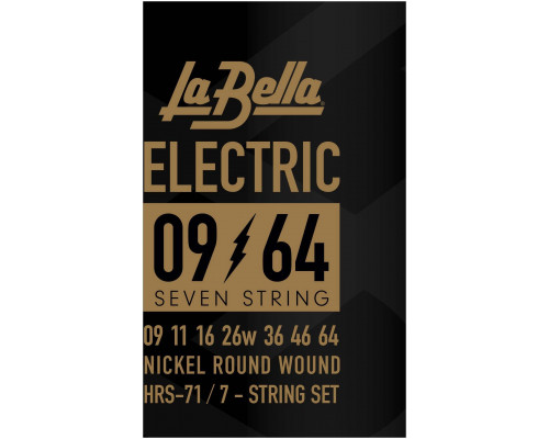 LA BELLA HRS-71 - Струны для электрогитары 7-струнной