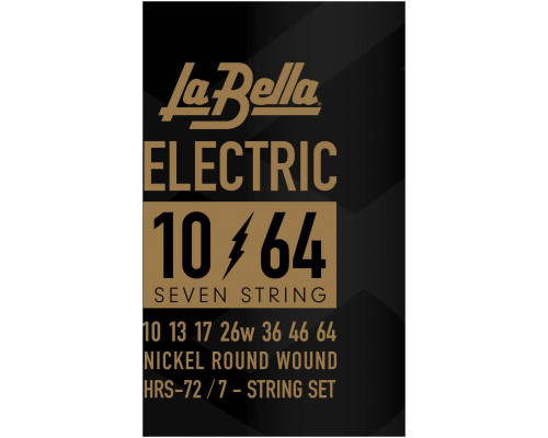 LA BELLA HRS-72 - Струны для электрогитары 7-струнной
