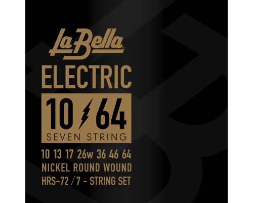 LA BELLA HRS-72 - Струны для электрогитары 7-струнной LA BELLA HRS-72 - Струны для электрогитары 7-струнной