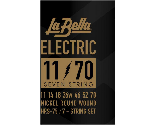 LA BELLA HRS-75 - Струны для электрогитары 7-струнной