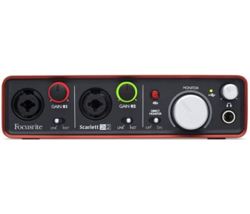 FOCUSRITE Scarlett 2i2 - Звуковая карта