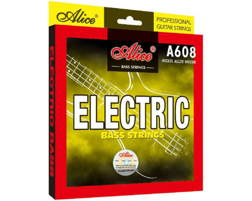 ALICE A608 (4)-L - Струны для бас-гитары