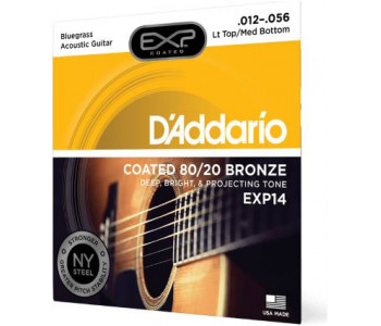 D'ADDARIO EXP14 - Струны для акустической гитары