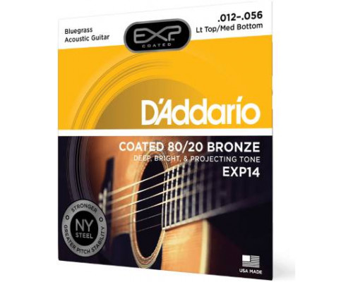 D'ADDARIO EXP14 - Струны для акустической гитары