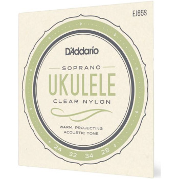 D'ADDARIO EJ65 S - Струны для укулеле сопрано D'ADDARIO EJ65 S - Струны для укулеле сопрано