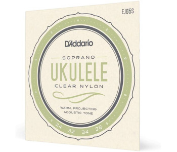 D'ADDARIO EJ65 S - Струны для укулеле сопрано D'ADDARIO EJ65 S - Струны для укулеле сопрано