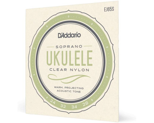 D'ADDARIO EJ65 S - Струны для укулеле сопрано