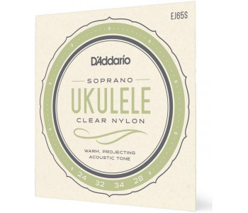 D'ADDARIO EJ65 S - Струны для укулеле сопрано Даддарио