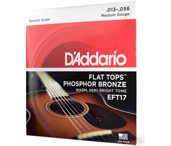 D'ADDARIO EFT 17 - Струны для акустической гитары