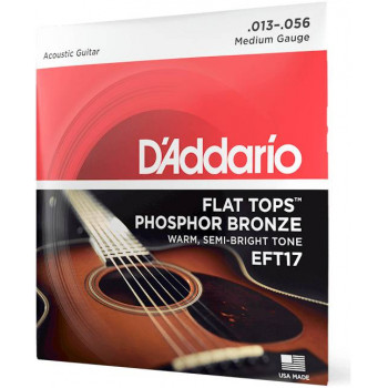 D'ADDARIO EFT 17 - Струны для акустической гитары