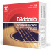 D'ADDARIO EJ17-10P - Струны для акустической гитары