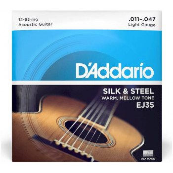 D'ADDARIO EJ35 - Струны для акустической 12-струнной гитары