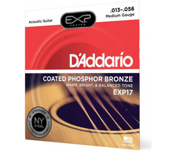 D'ADDARIO EXP17 - Струны для акустической гитары