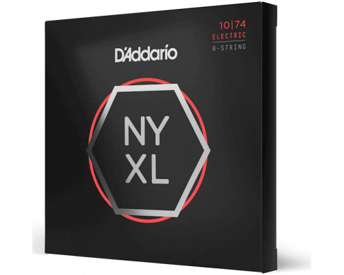 D'ADDARIO NYXL1074 - Струны для электрогитары 8-струнной