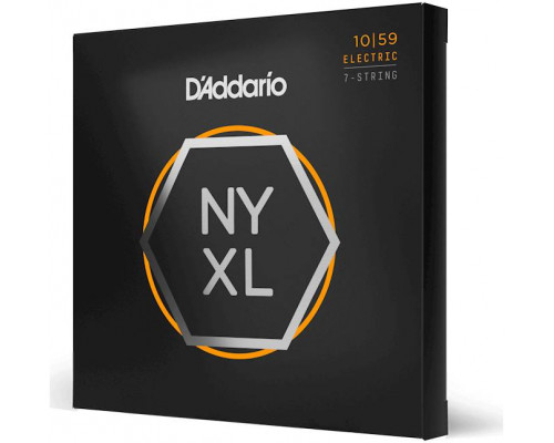 D'ADDARIO NYXL1059 - Струны для электрогитары 7-струнной