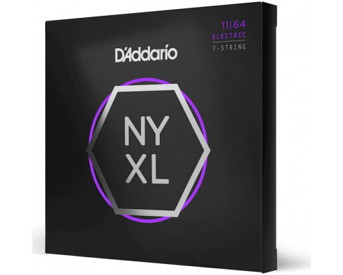 D'ADDARIO NYXL1164 - Струны для электрогитары 7-струнной