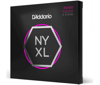 D'ADDARIO NYXL0980 - Струны для электрогитары 8-струнной