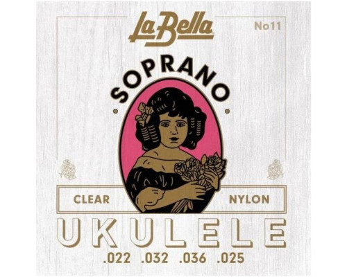 LA BELLA 11 - Струны для укулеле сопрано
